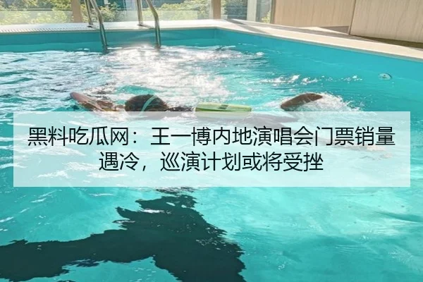 黑料吃瓜网：王一博内地演唱会门票销量遇冷，巡演计划或将受挫